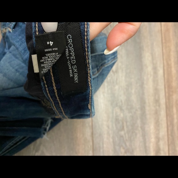 Express cropped skinny jeans! Super cute,comfy, and trendy - Picture 4 of 4